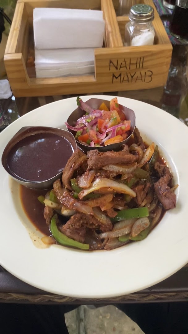 Nahil Mayab Restaurant & Patio: appetizing food photo with branding