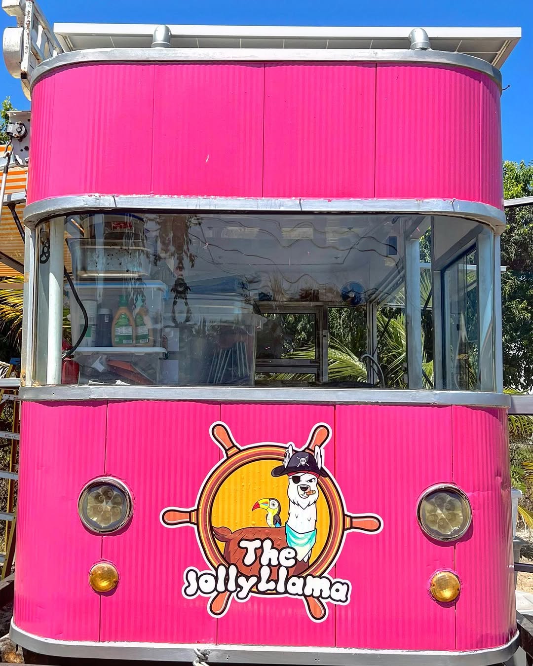 The Jolly Llama: clear photo of restaurant exterior