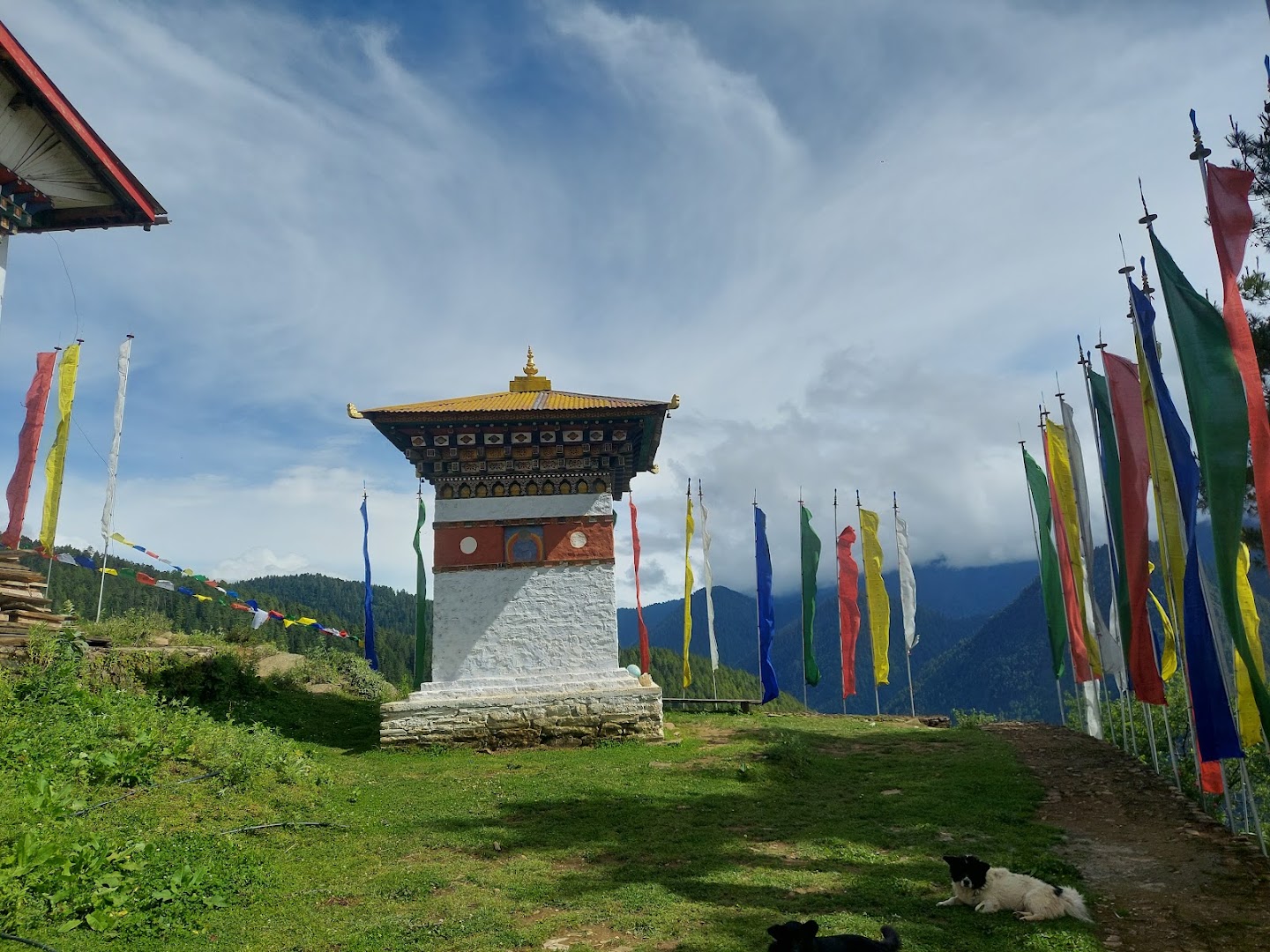 Katsho Goemba: beautiful scenic shot of venue