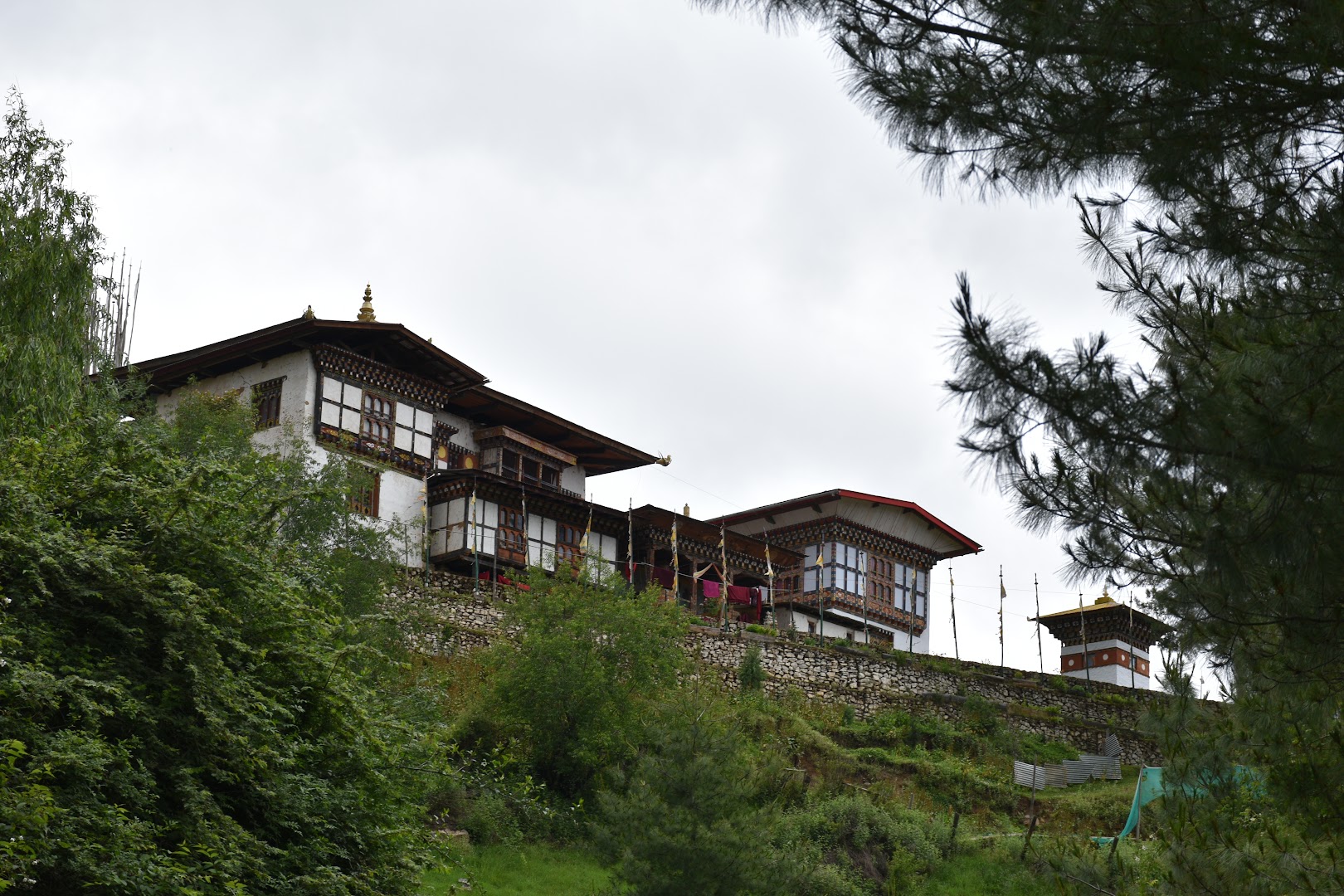 Katsho Goemba: clear exterior view of venue