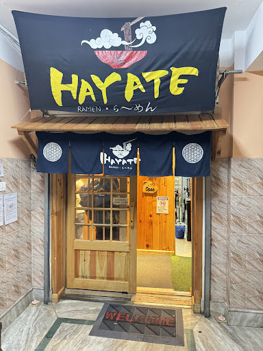 Hayate Ramen: clear photo of restaurant entrance