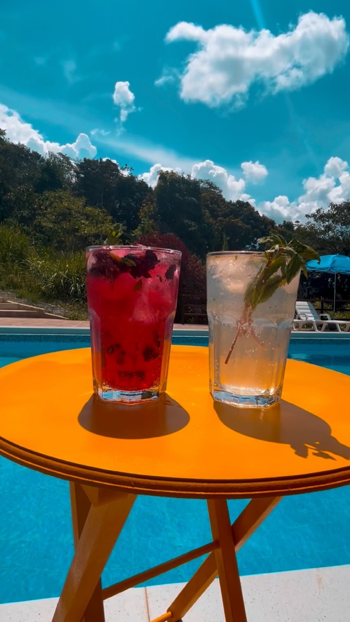 Villa Camila Hostel: appealing drinks by the pool