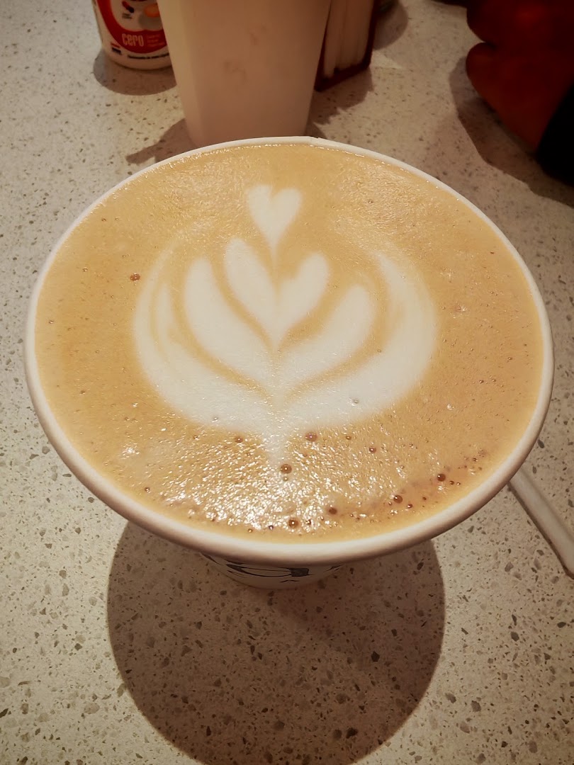 Nano Café: high quality latte art photo