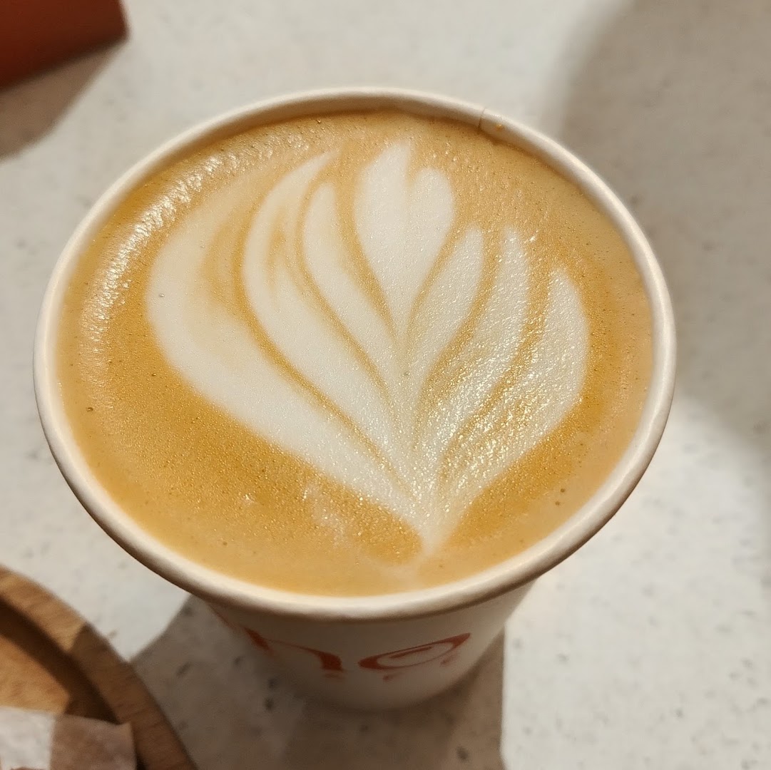 Nano Café: high quality latte art photo