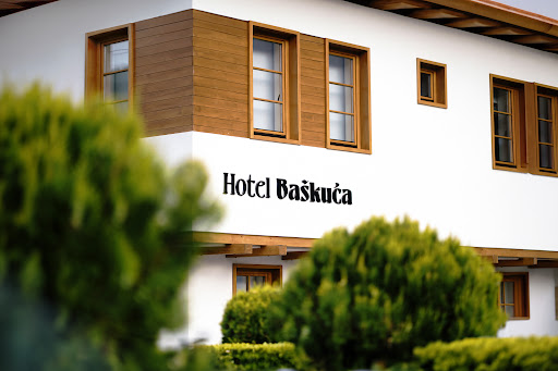 Hotel Baškuća: professional exterior shot of hotel