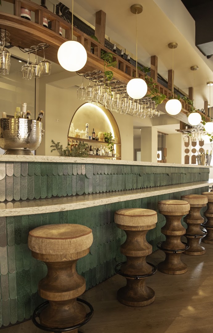 CinCin Wine Bar: high quality interior bar shot