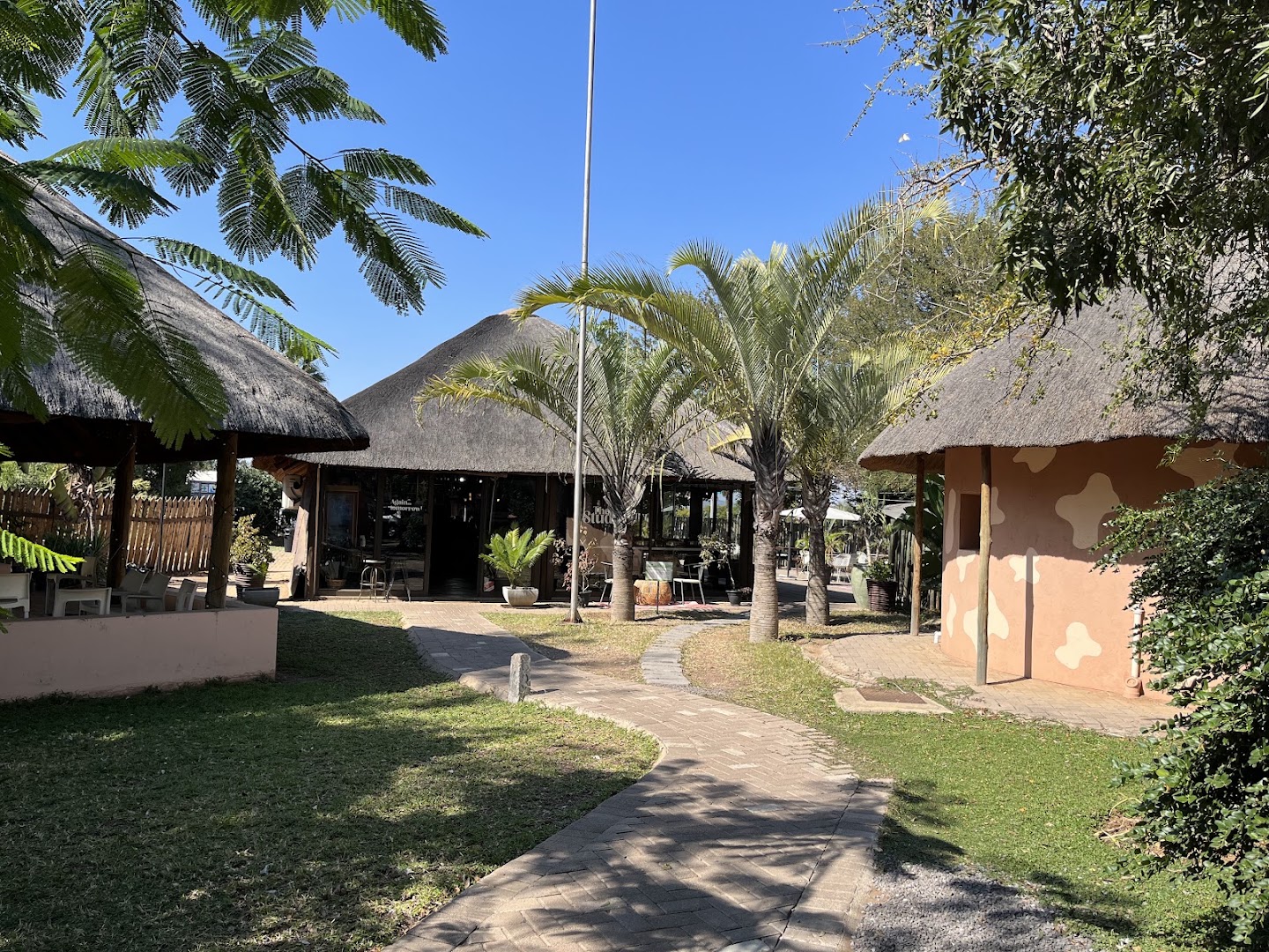 Studio Cafe: clear, inviting exterior venue shot