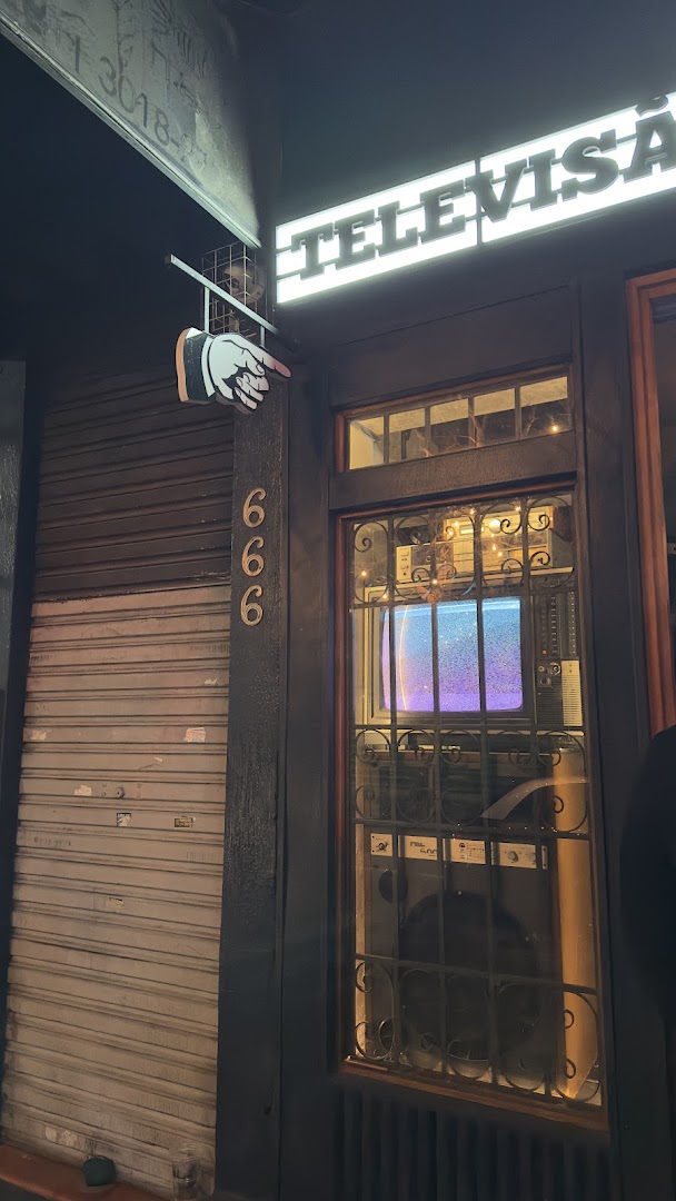 Olga Speakeasy: atmospheric exterior shot of venue