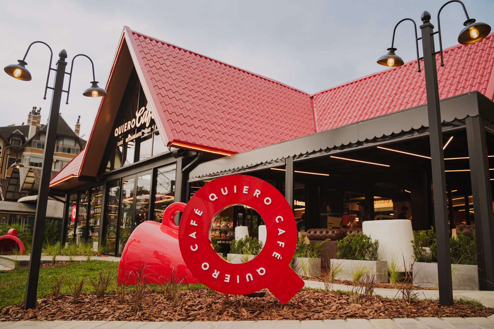 Quiero Café: professional exterior shot of venue