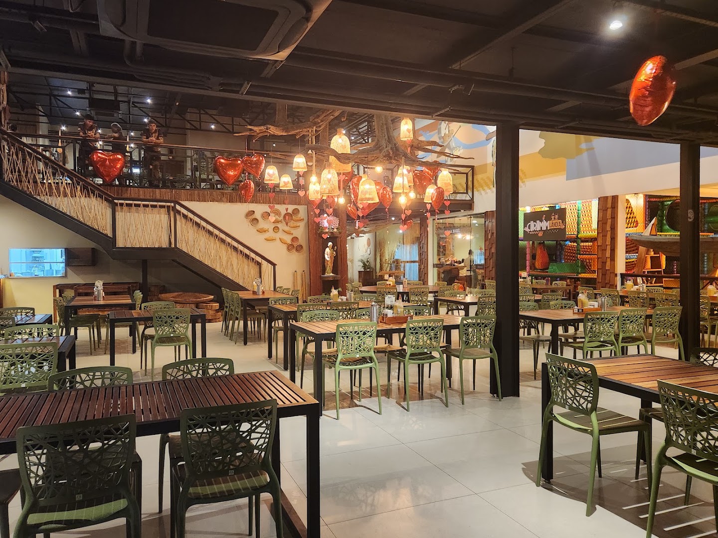 Das Águas Cozinha Cabocla: clear, inviting restaurant interior shot