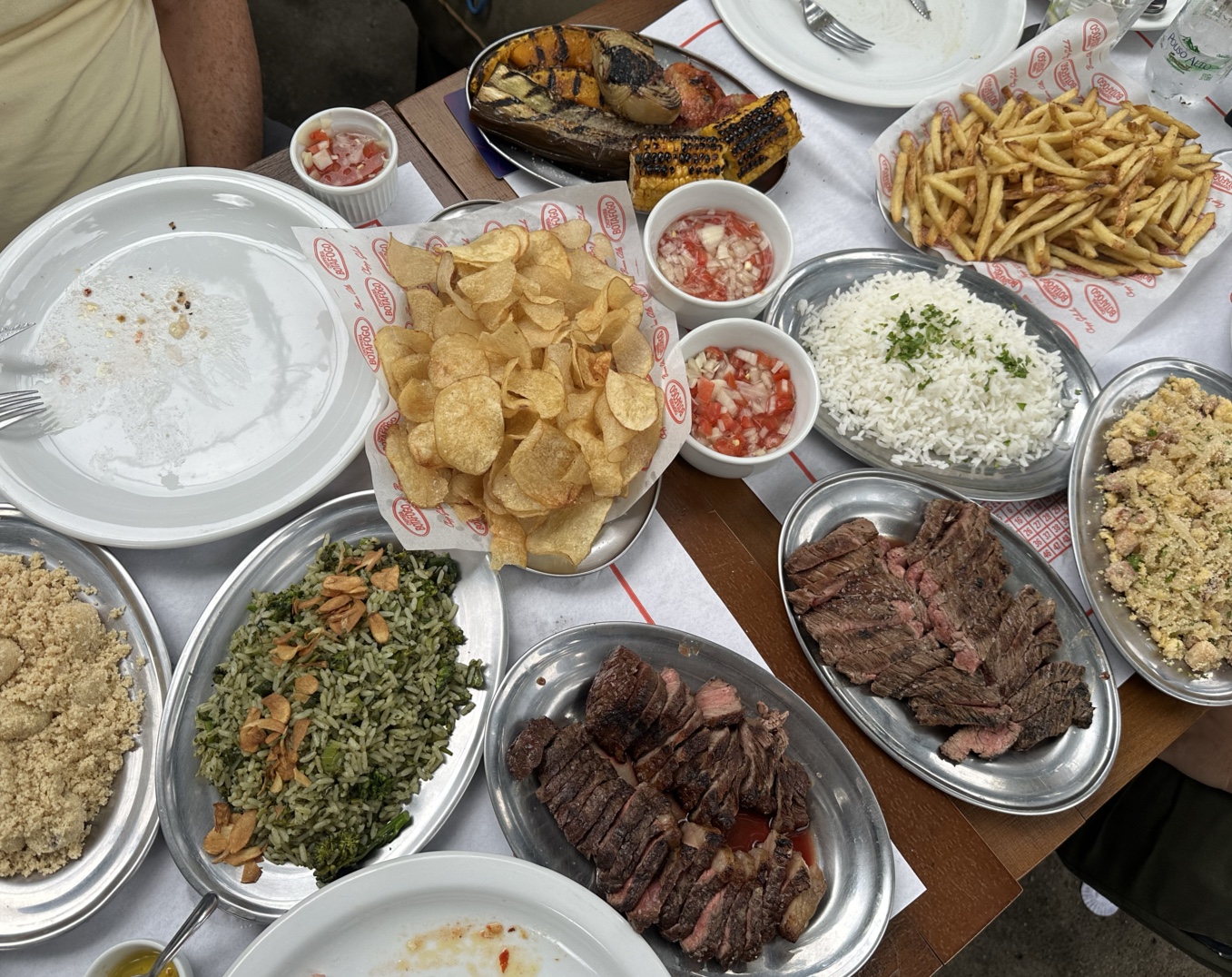 Chopperia Botafogo: appetizing spread of bar food