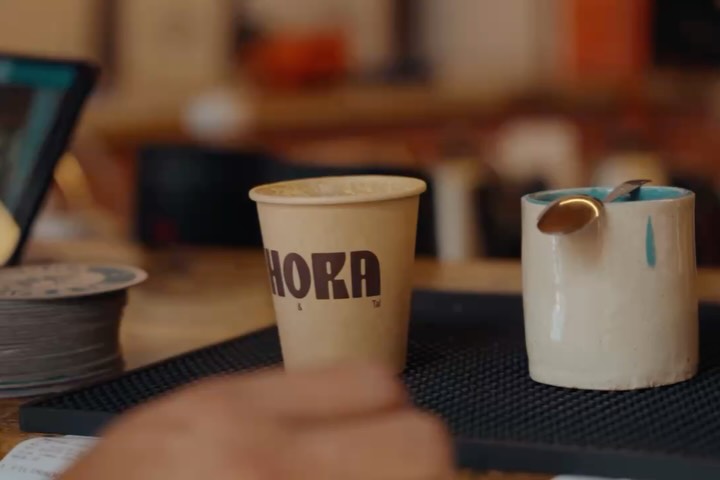 Chora Café: clear, professional shot of drinks