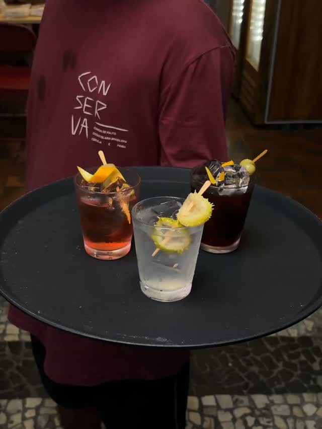 Conserva Bar: professional shot of bar drinks