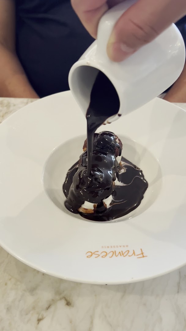Francese Brasserie: appetizing food presentation and branding