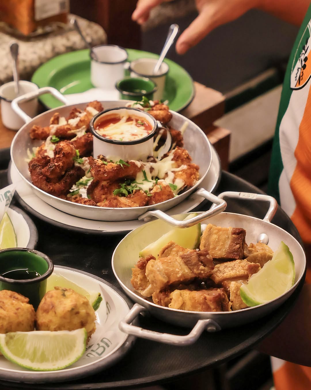 Jurubeba Bar: appetizing food presentation