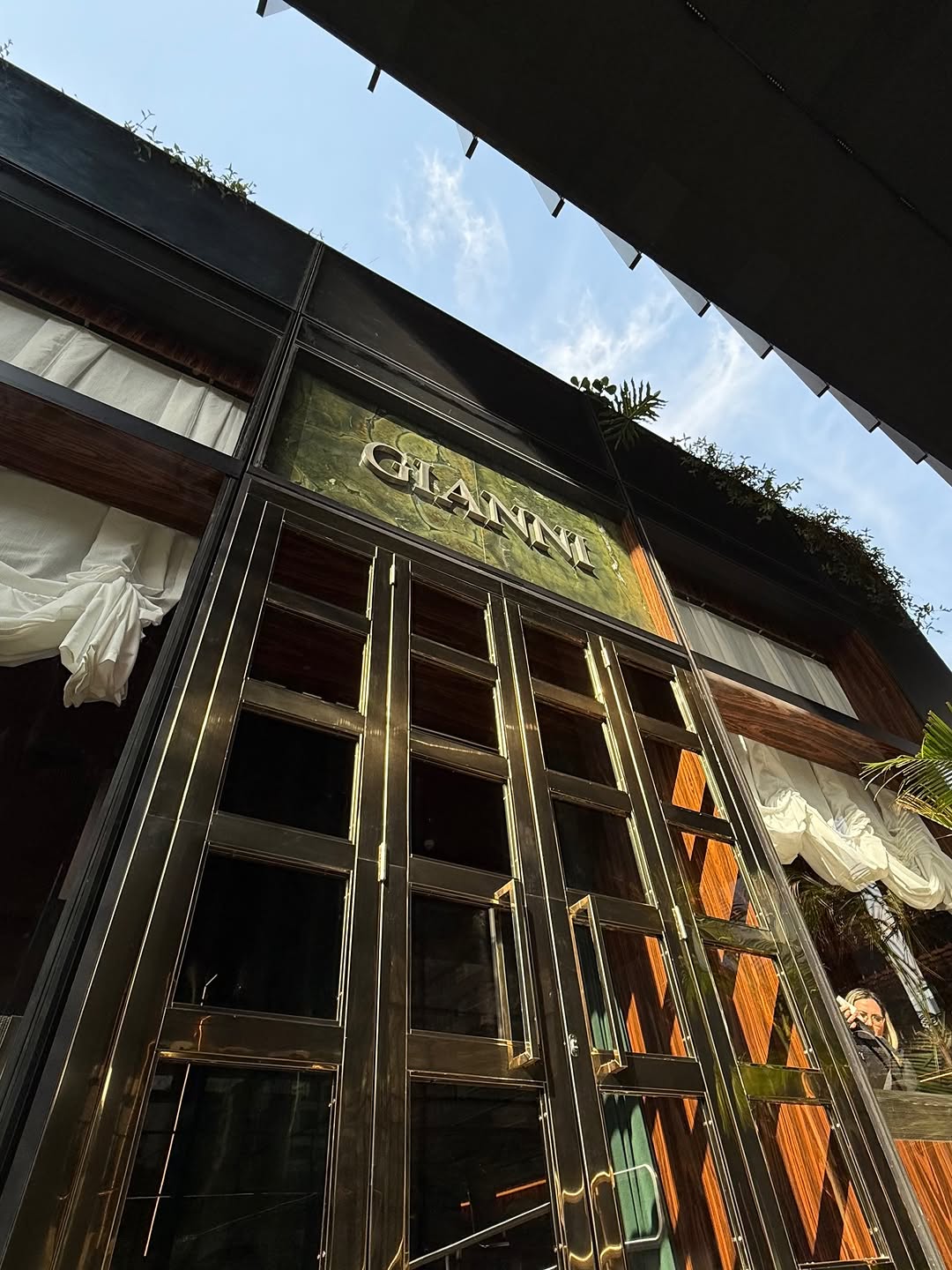 Gianni: professional exterior shot of venue