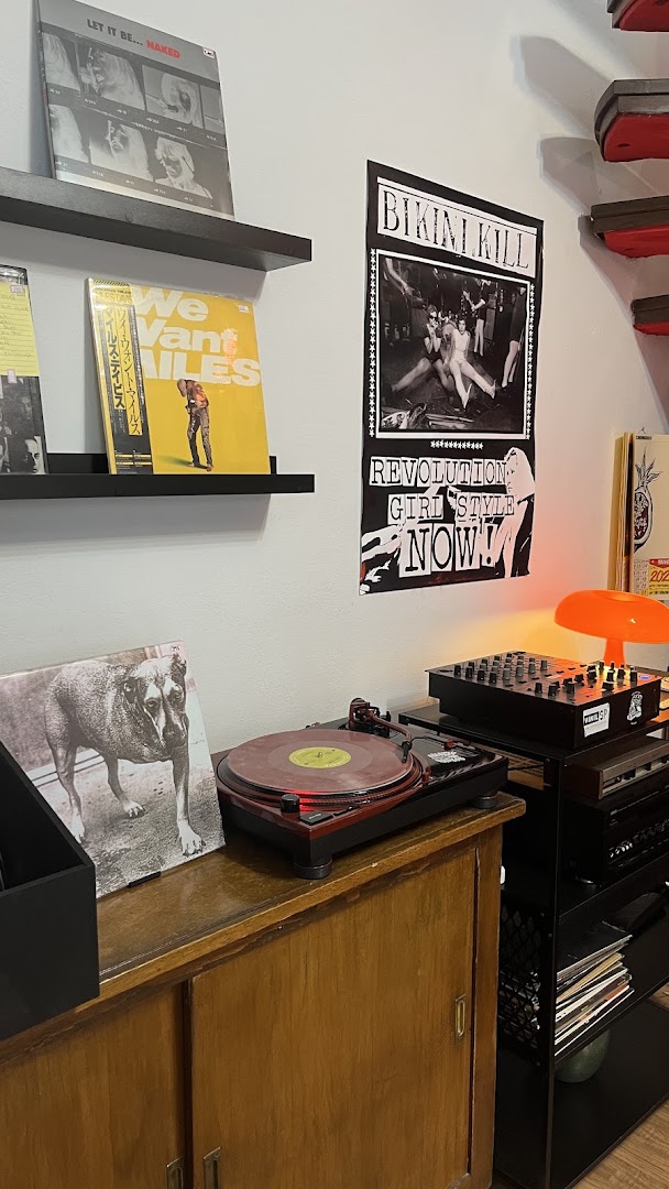 Molotov Discos: shop atmosphere and products
