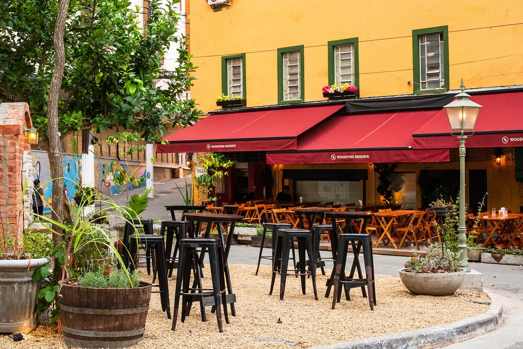 Palermo: attractive outdoor seating area