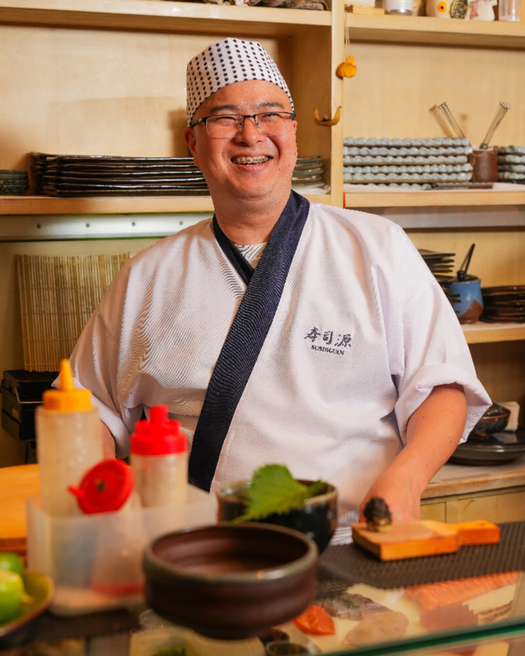 Sushiguen: professional portrait of the chef