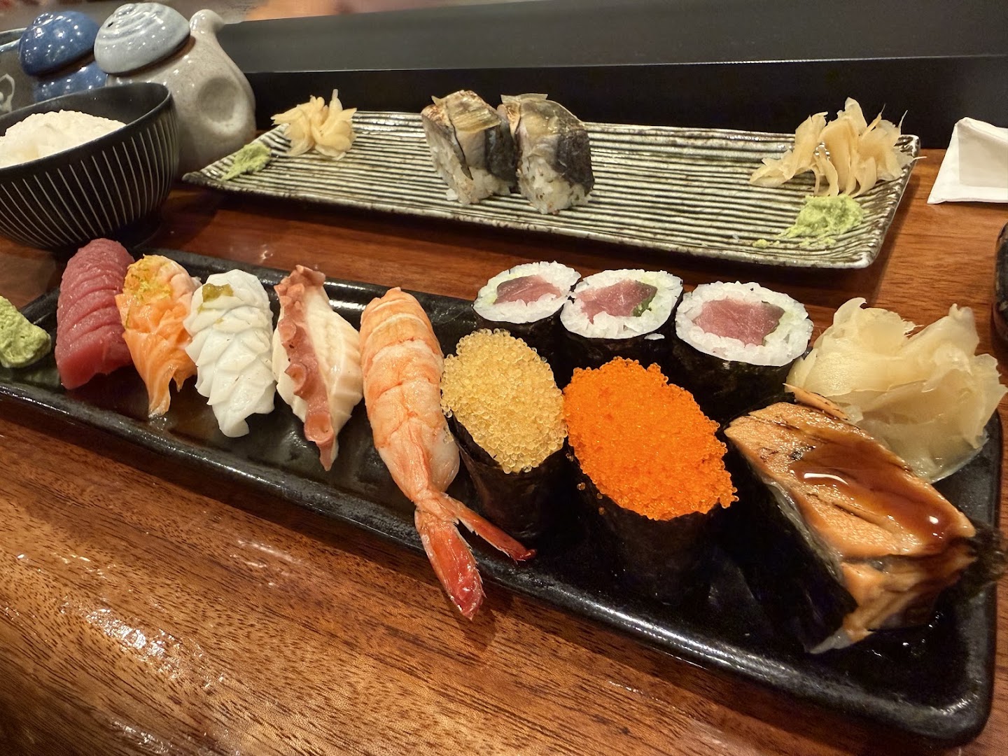 Sushiguen: appetizing, high-quality sushi presentation