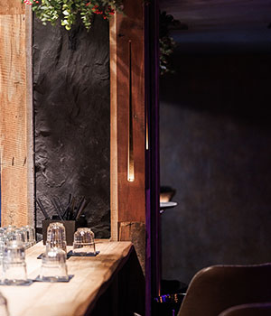 Bar Canto: atmospheric and high quality interior