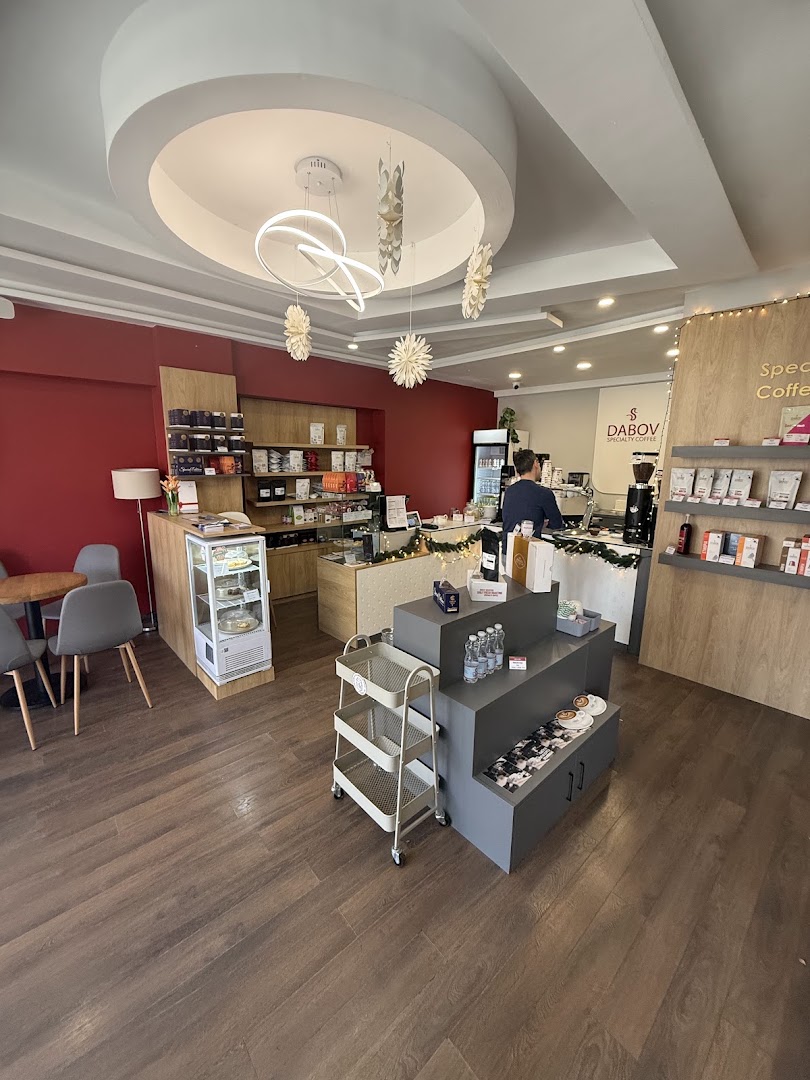 DABOV Specialty Coffee: clear, professional interior shot