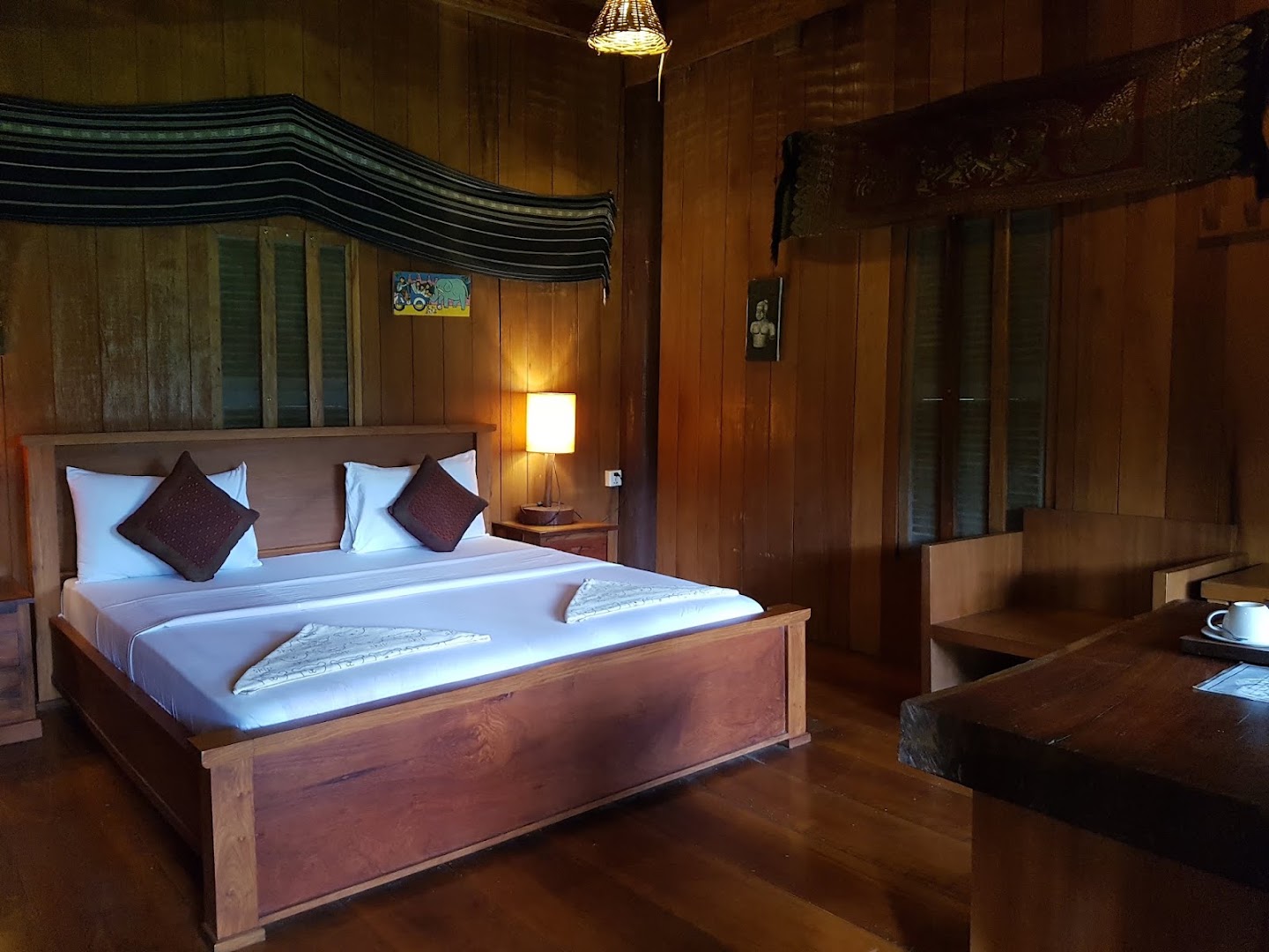 Tree Top Eco-Lodge: clear photo of hotel room