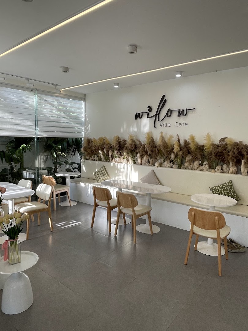 Willow Villa Cafe: clean, inviting, professional interior shot