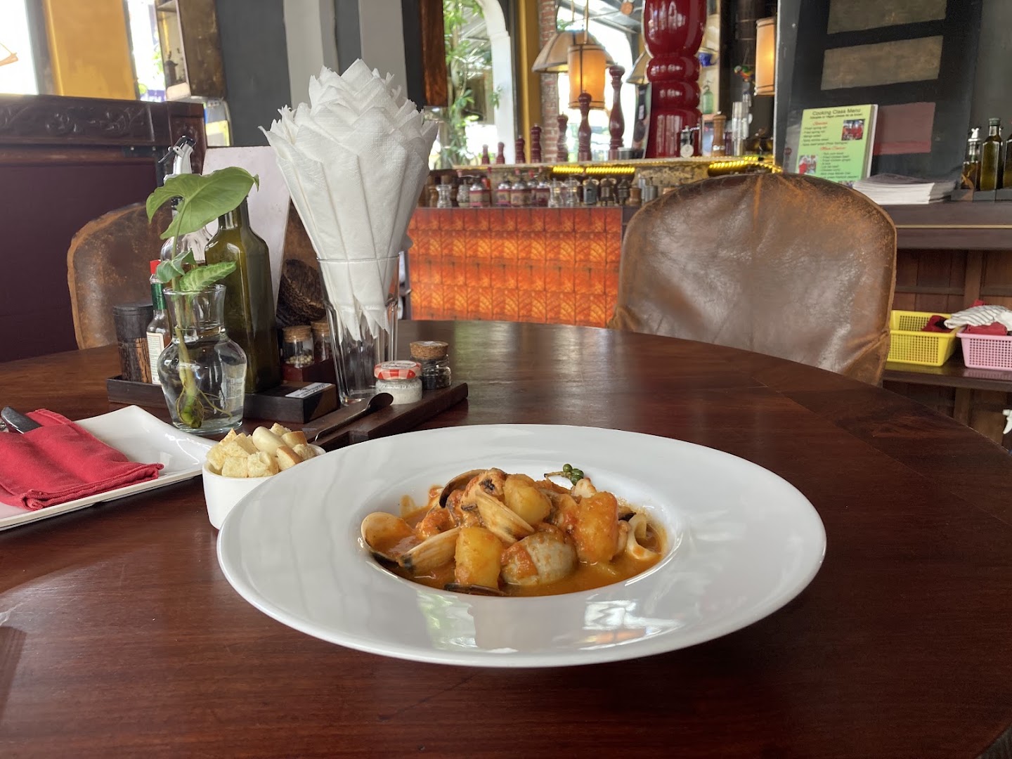 Kampot Seafood & Pepper: appetizing food shot in venue