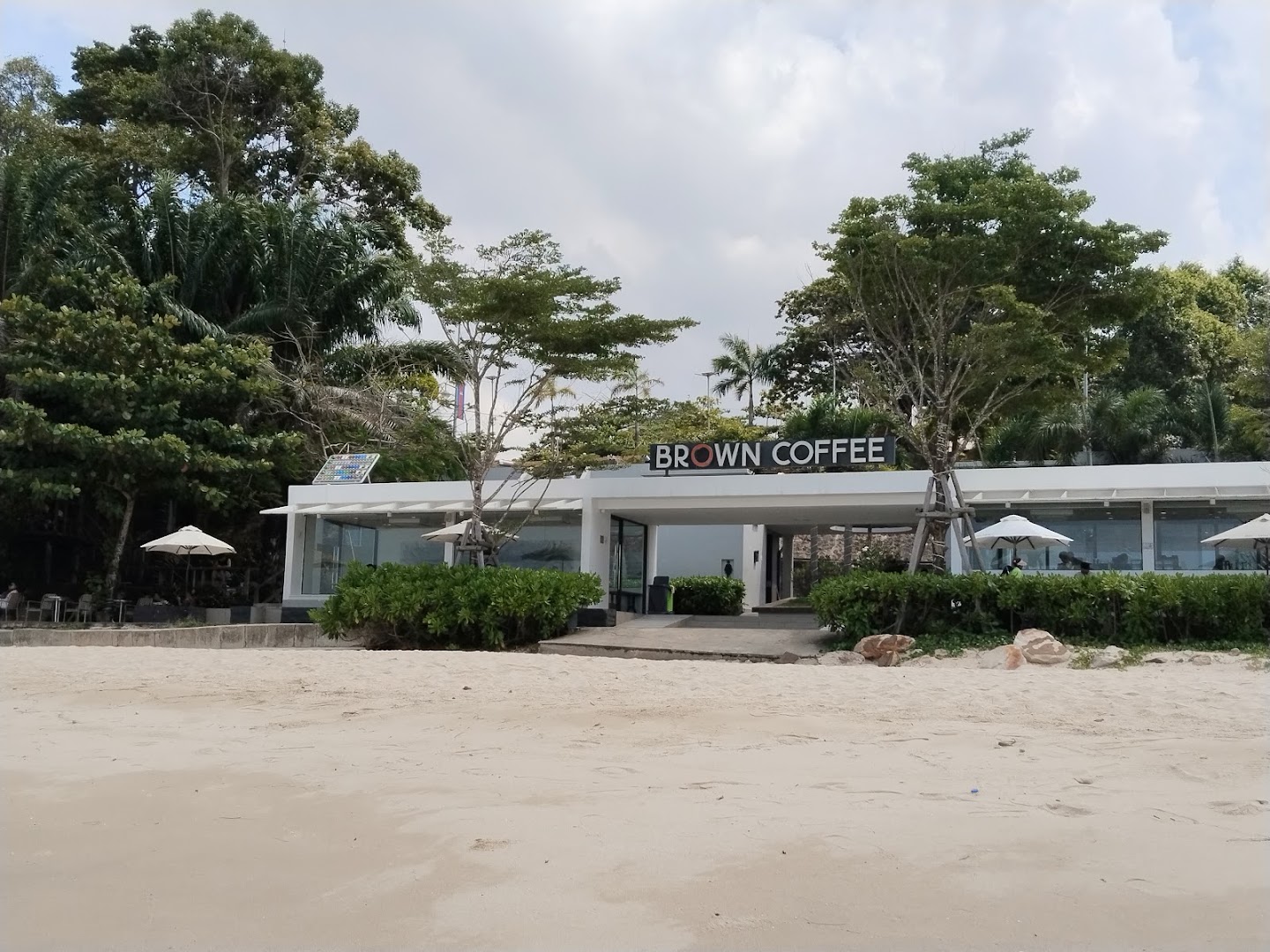 BROWN Coffee, Seaview: clear exterior shot of venue