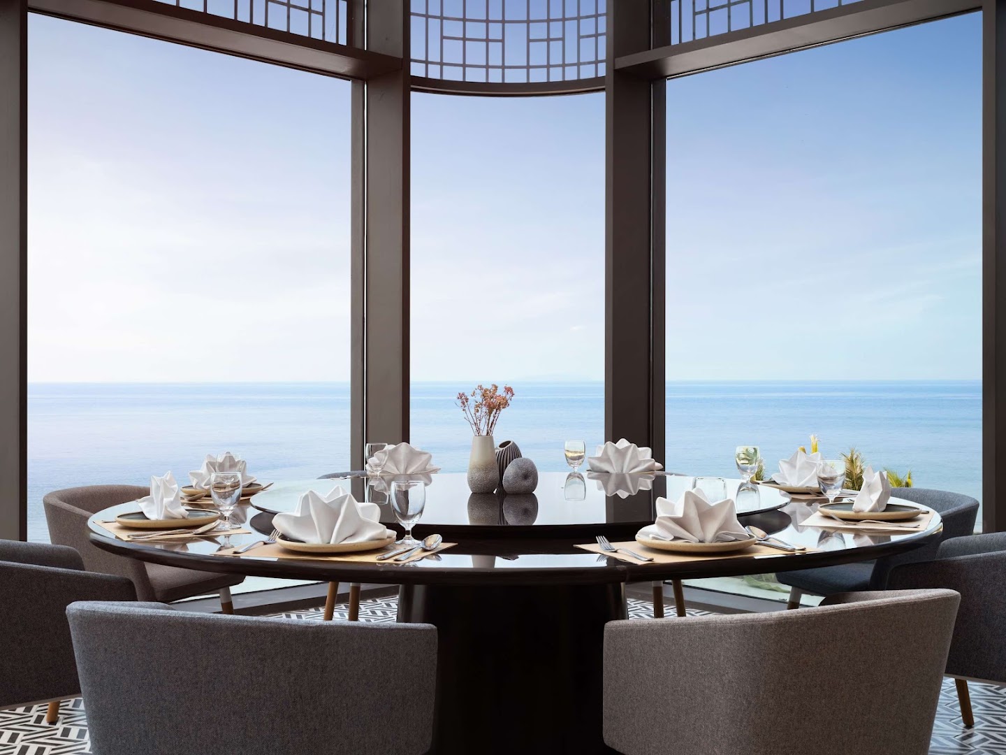 Food Exchange: professional, inviting restaurant interior shot