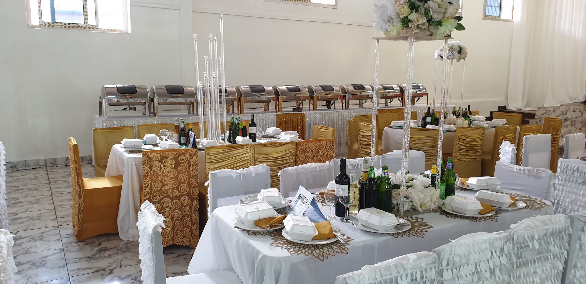 All Aroma Restaurant: restaurant event setup clearly