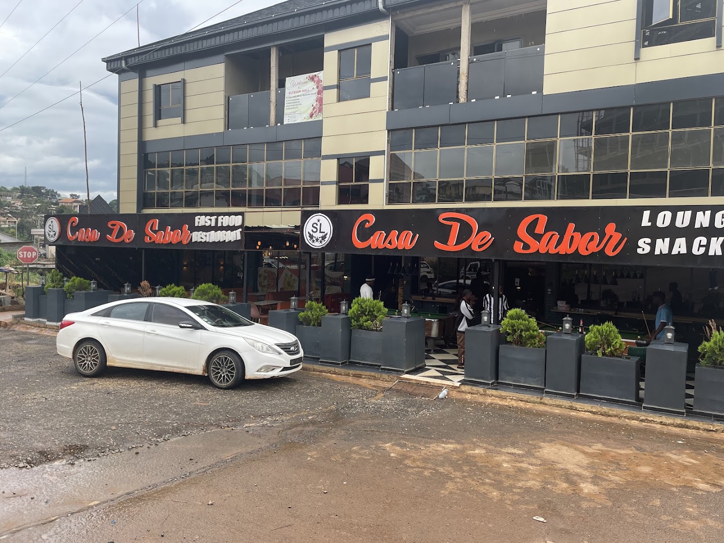 Casa de Sabor: clear exterior shot of restaurant
