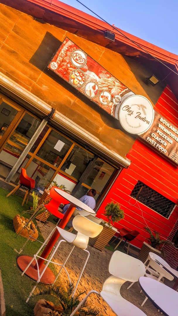 Chez Indira: clear exterior shot of venue