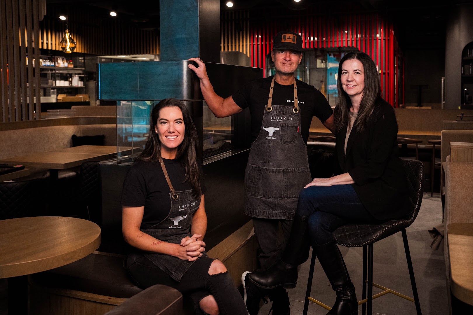 Charcut University District: professional staff portrait in venue