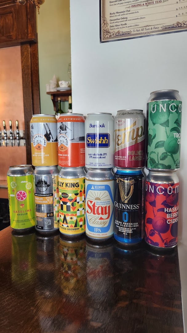 Good Cheer Brewing: displays beverage selection clearly