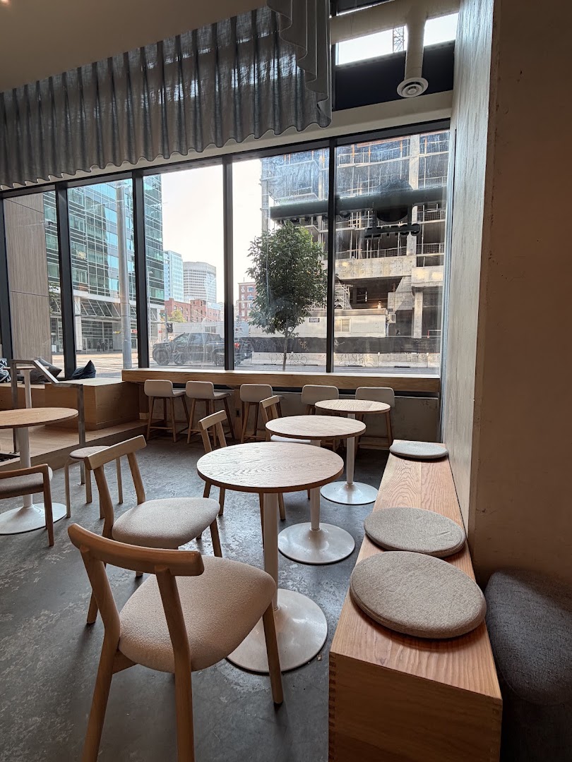 Sought and Found Coffee: clear, inviting interior atmosphere