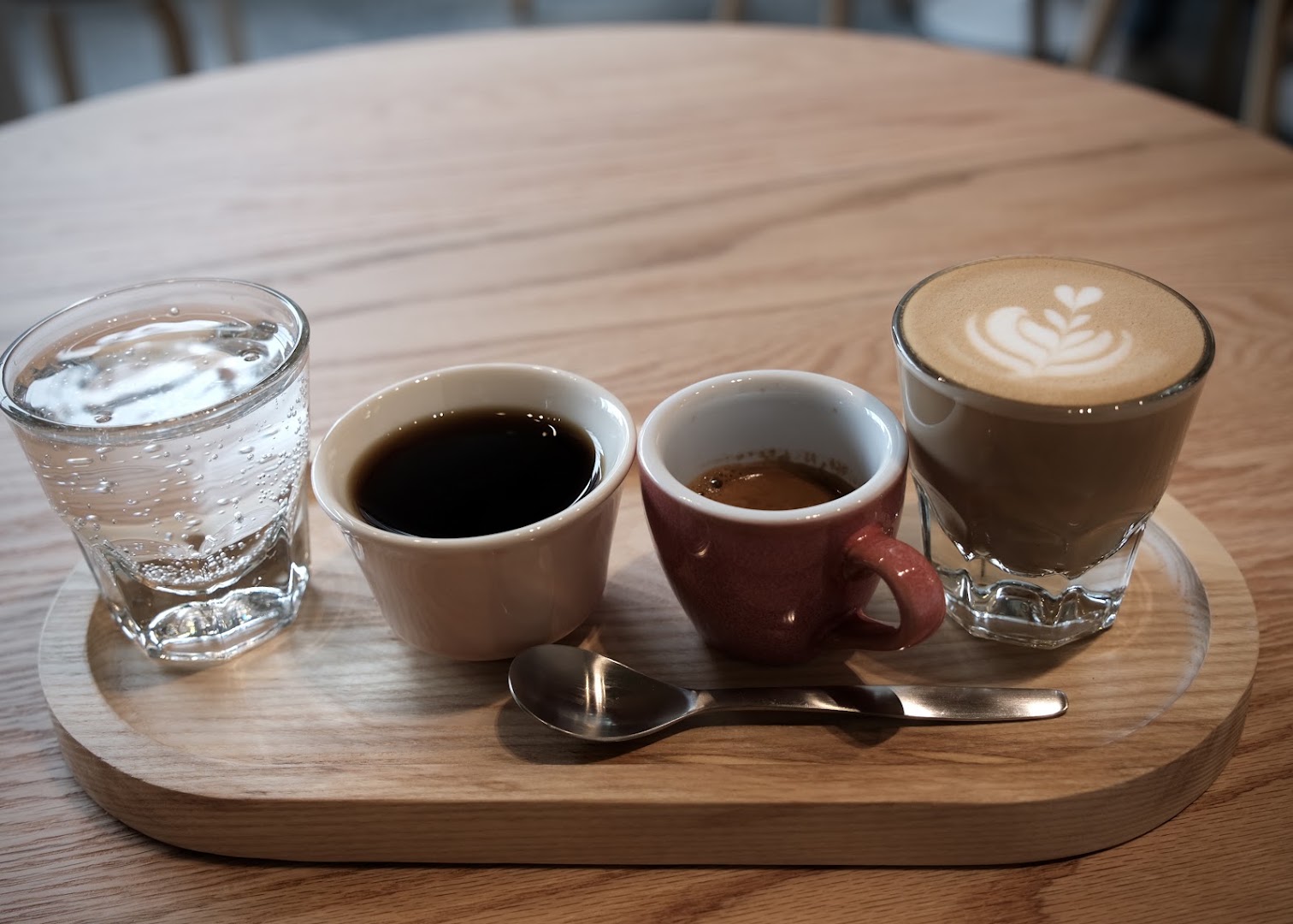 Sought and Found Coffee: high quality coffee presentation