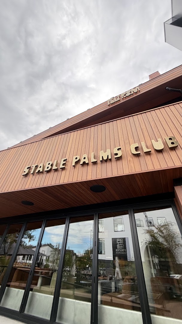 Stable Palms Club: clear exterior shot of venue