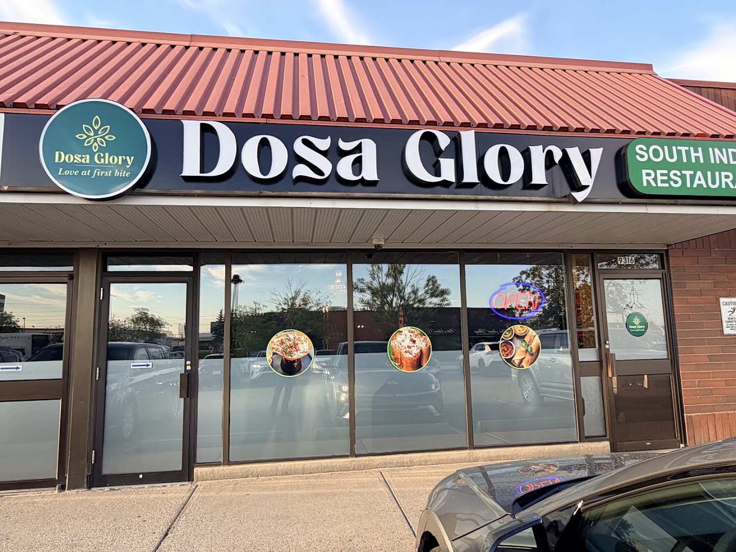 Dosa Glory: clear exterior shot of restaurant