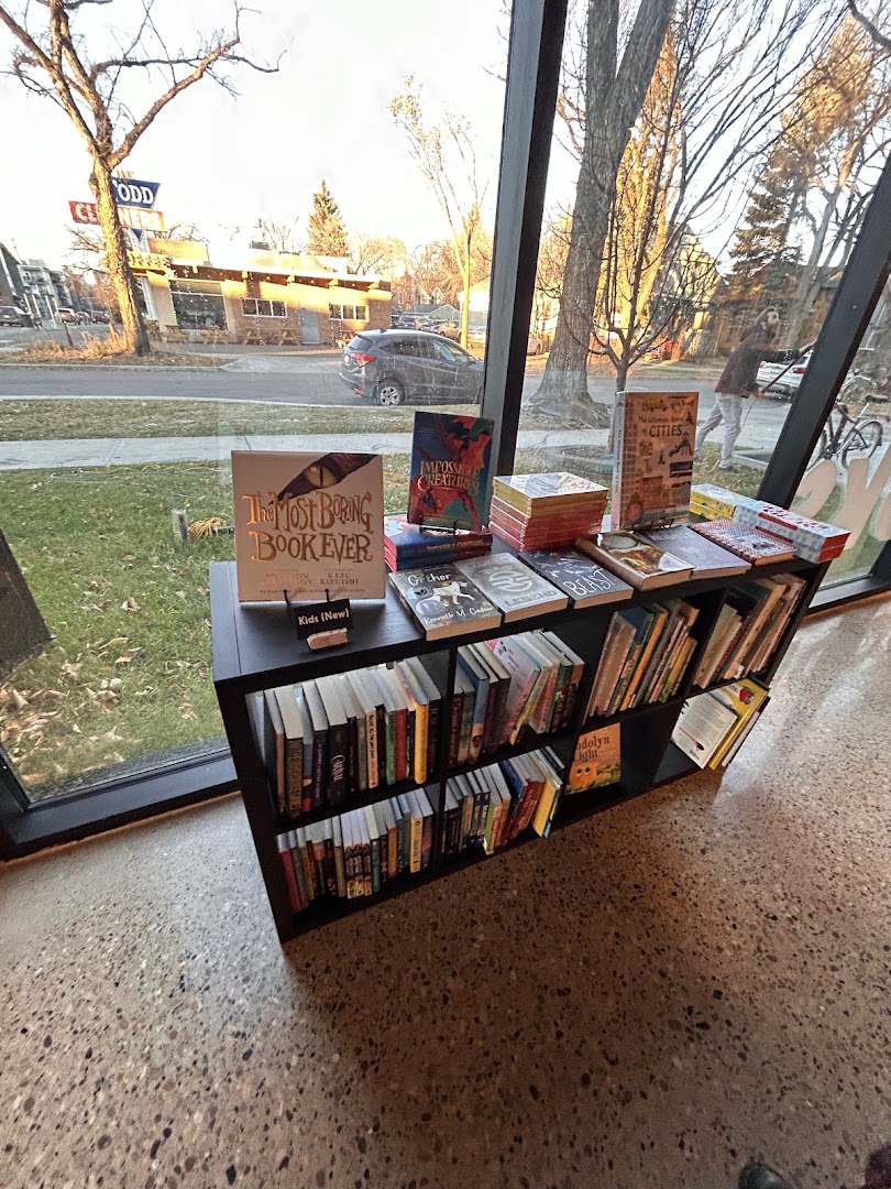 Porch Light Books: clear display of shop products