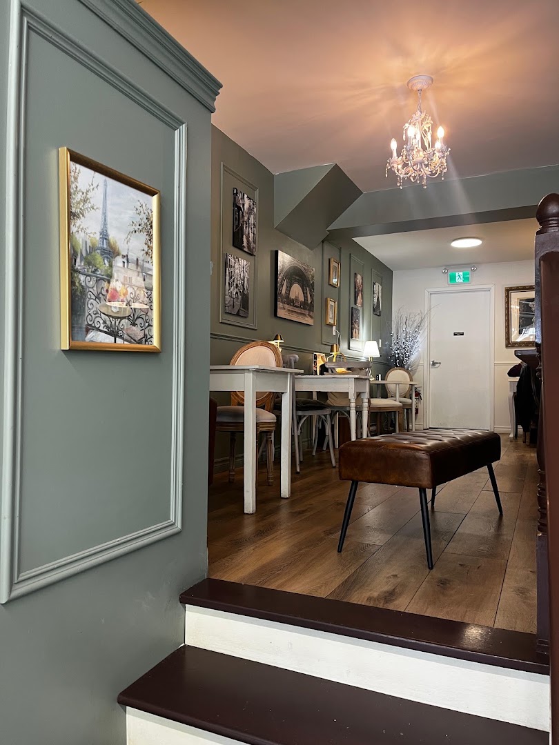 Angélique French Café: inviting and professional interior shot