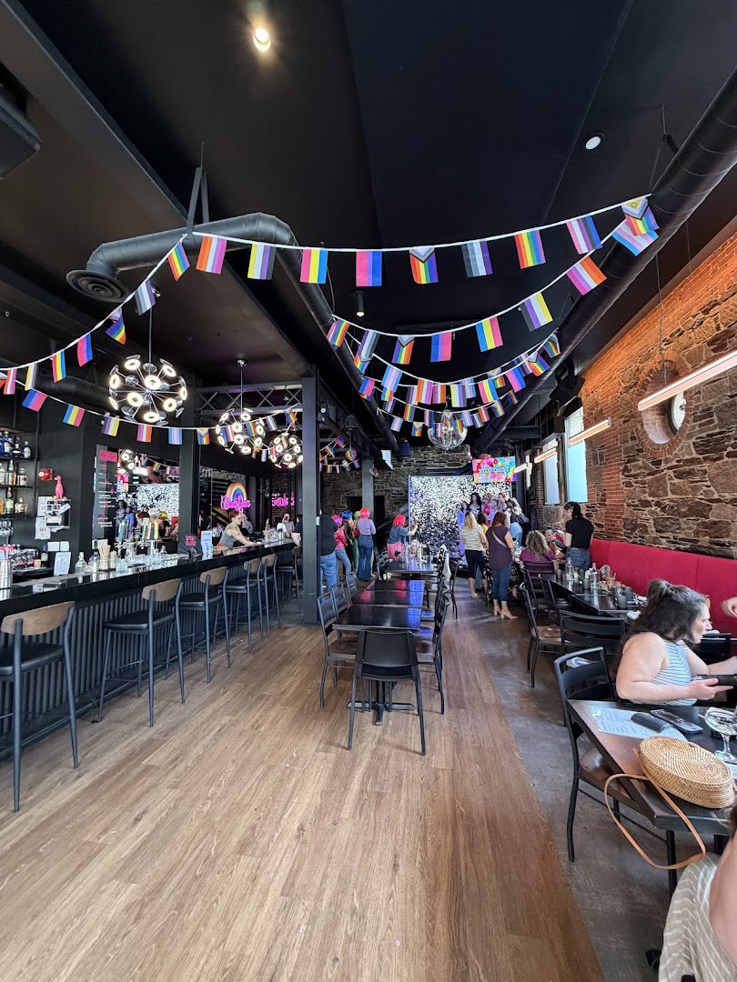 Stardust Bar + Kitchen: clear, inviting shot of interior