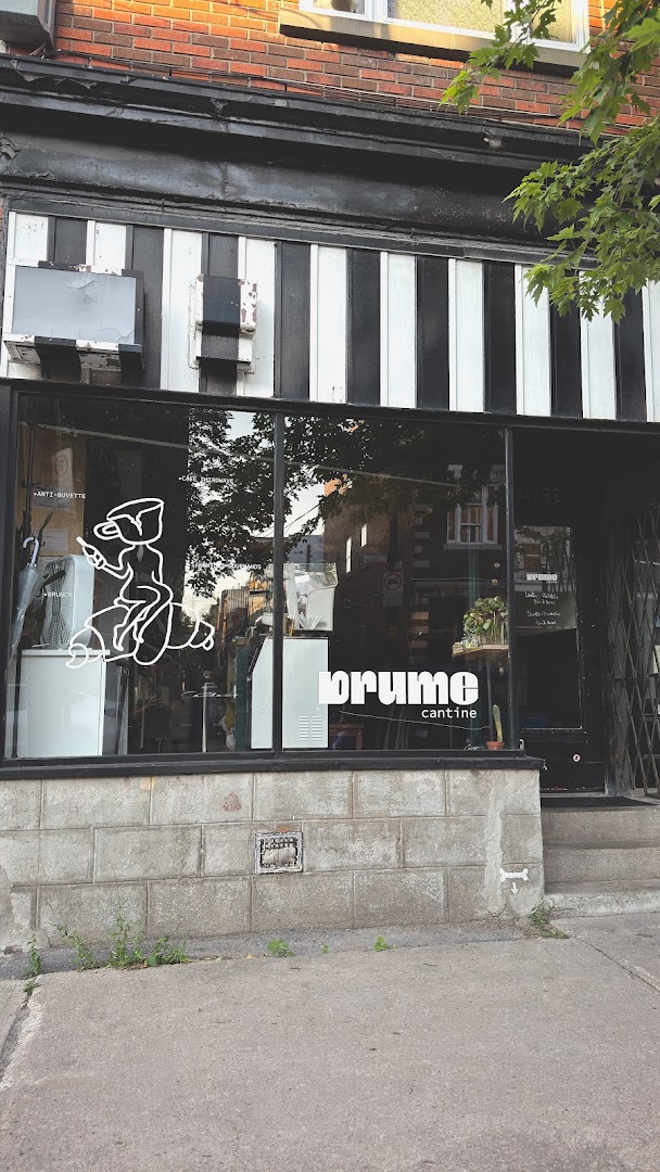 BRUME.CANTINE: clear storefront photo of venue