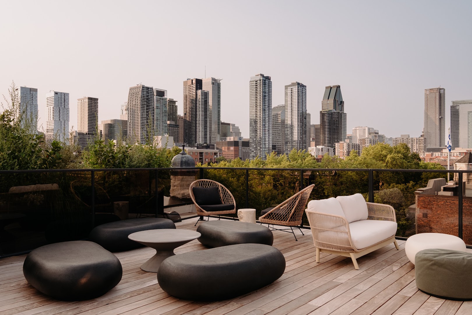 Maison Grinder: beautiful terrace with city view