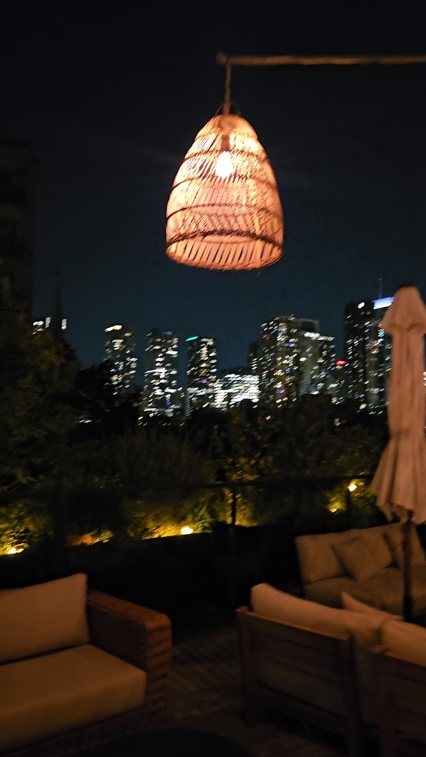 Maison Grinder: atmospheric hotel terrace with view
