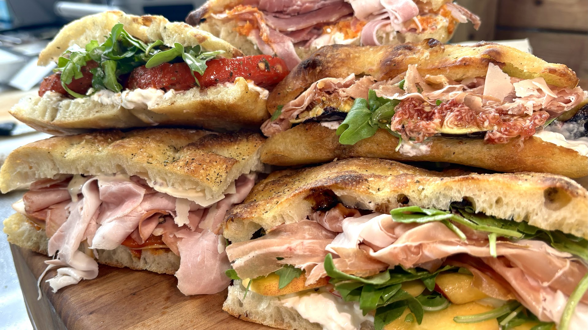 Roxy Focaccia St-Zotique: appetizing, high-quality food photography