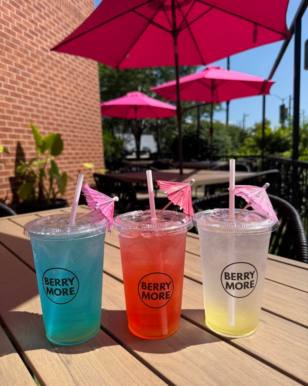 Berrymore: appealing photo of venue drinks