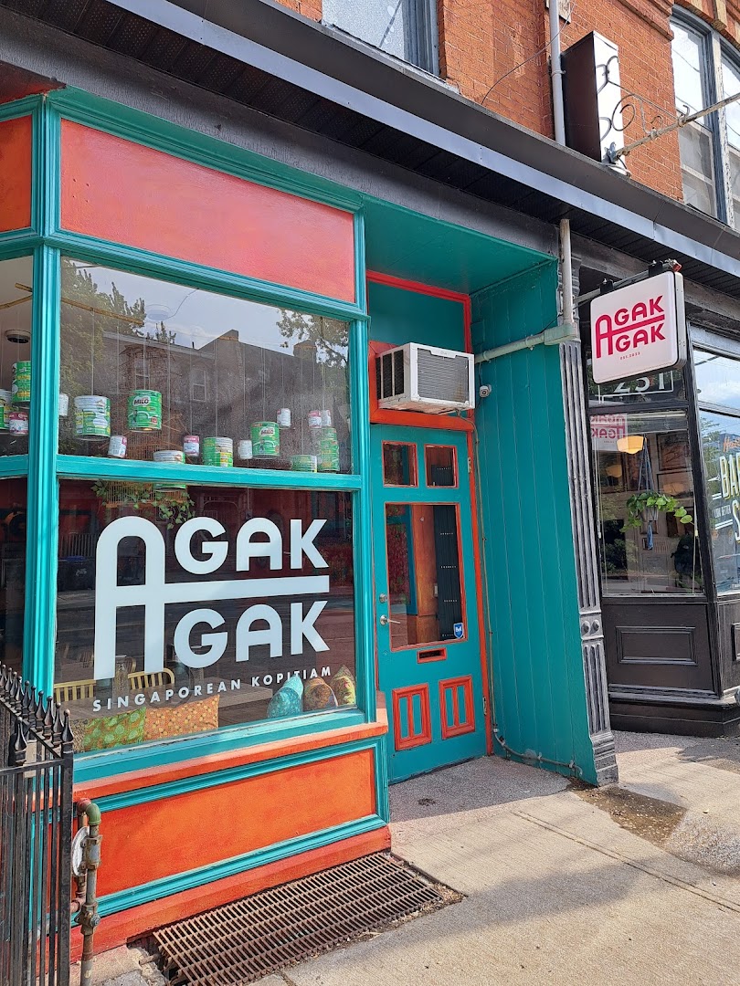 Agak Agak: clear, professional exterior storefront photo
