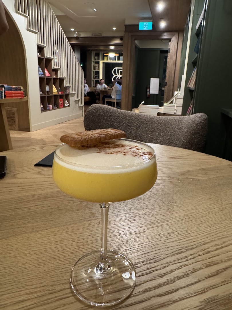 Book Bar: appealing photo of a cocktail